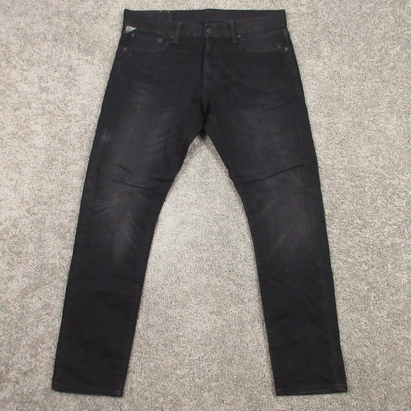 Denim & Supply Ralph Lauren Other - Denim & Supply Ralph Lauren Jeans Mens 33x30 Black Low Skinny Faded Denim Pants